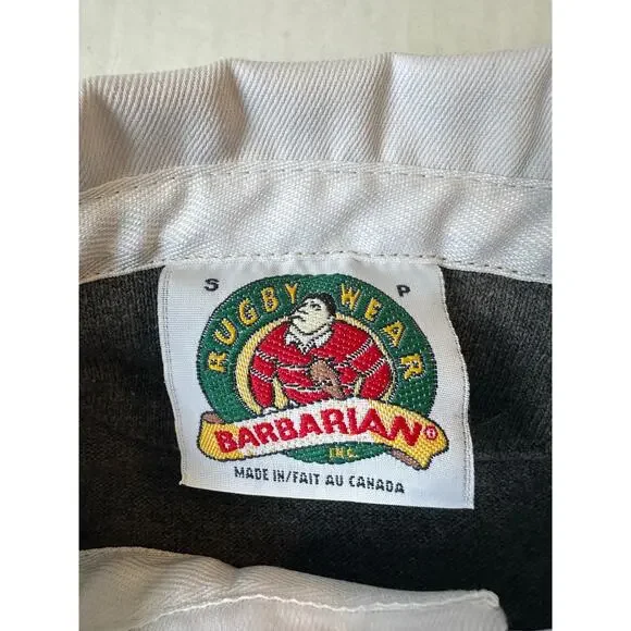 Barbarian Rugby Wear Rugby Polo Shirt Sz Small - Picture 4 of 8